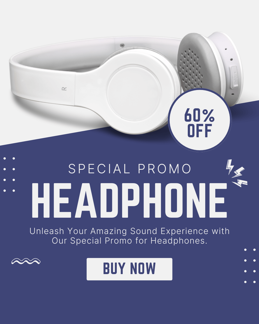 Headphone Sale Instagram Post