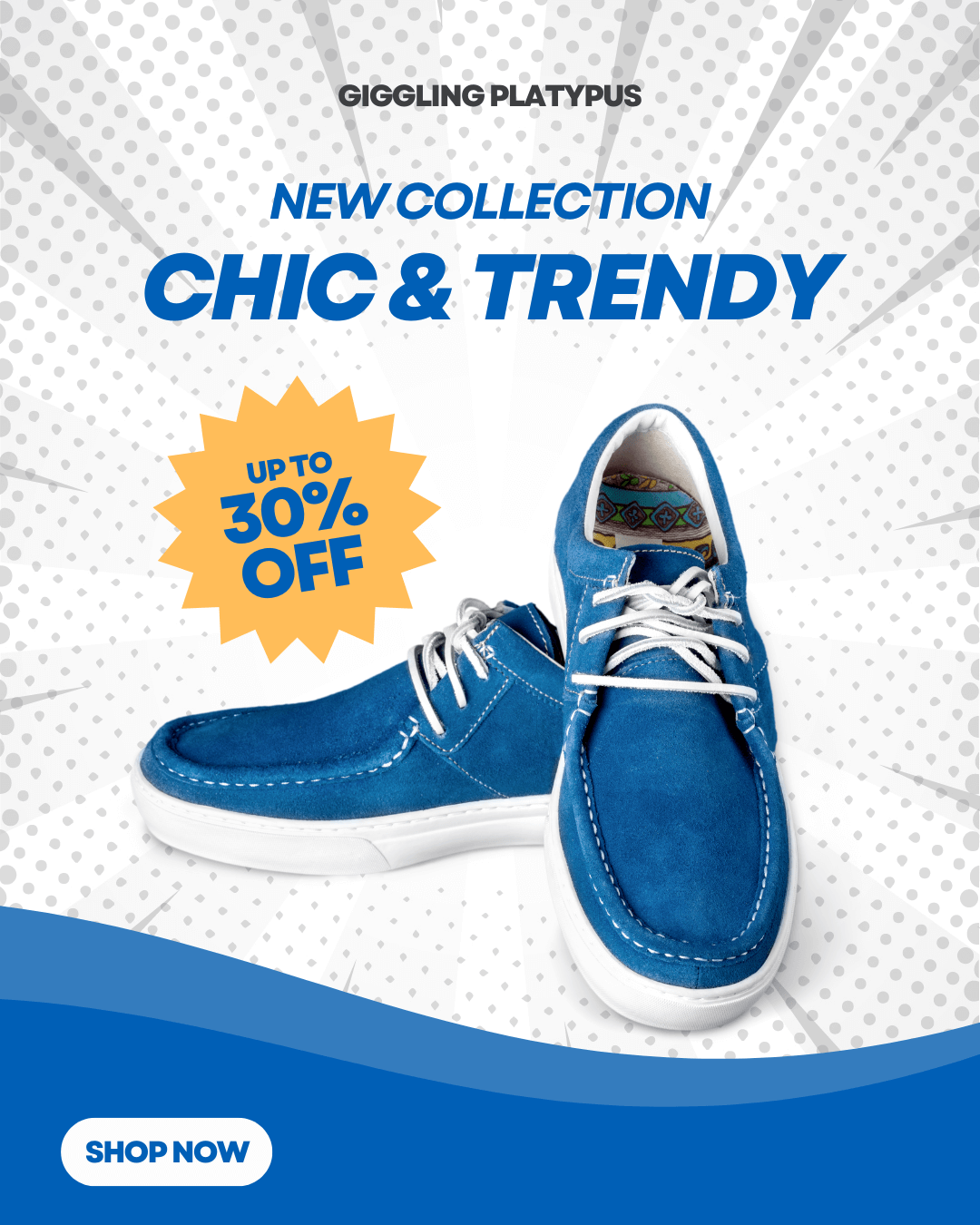 Product Footwear Promotion Instagram Post