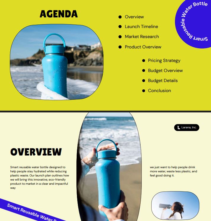 Reusable Bottle Launch